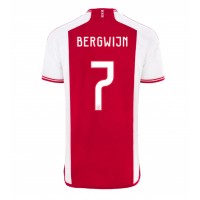 Pánský Fotbalový dres Ajax Steven Bergwijn #7 2023-24 Domácí Krátký Rukáv